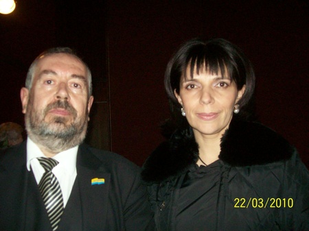 Ольга Богомолець та В.П. Омельченко